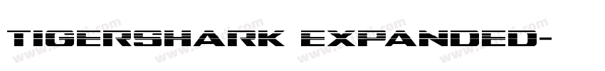 Tigershark Expanded字体转换
